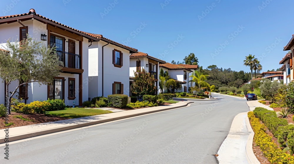 Mediterranean-Style Homes in a Sunny Neighborhood Mediterranean-Style Homes in a Sunny Neighborhood