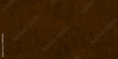 Abstract dark brown grunge and empty smooth old, stained paper texture design. vintage paper texture old parchment paper design. cement concrete crack wall texture. brown hardboard paper texture.
