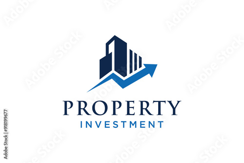 Property Investment Logo Template Design. Vector Logo Template for Real Estate, Mortgage, Business and Property.