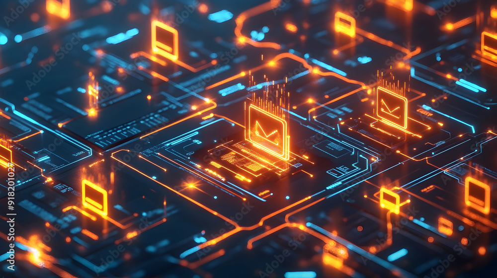 Advanced Firewalls Guarding Networks - A visual representation of advanced firewalls blocking unauthorized access to networks, with digital flames indicating security breaches being prevented Advanced Firewalls Guarding Networks - A visual representation of advanced firewalls blocking unauthorized access to networks, with digital flames indicating security breaches being prevented