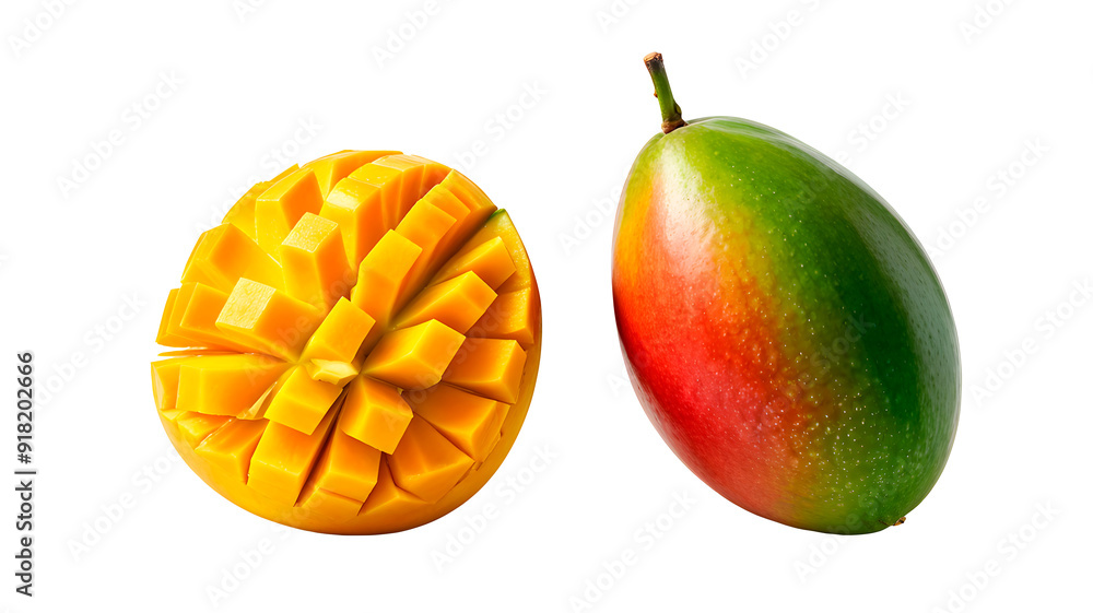 Mango isolated on transparent background Mango isolated on transparent background