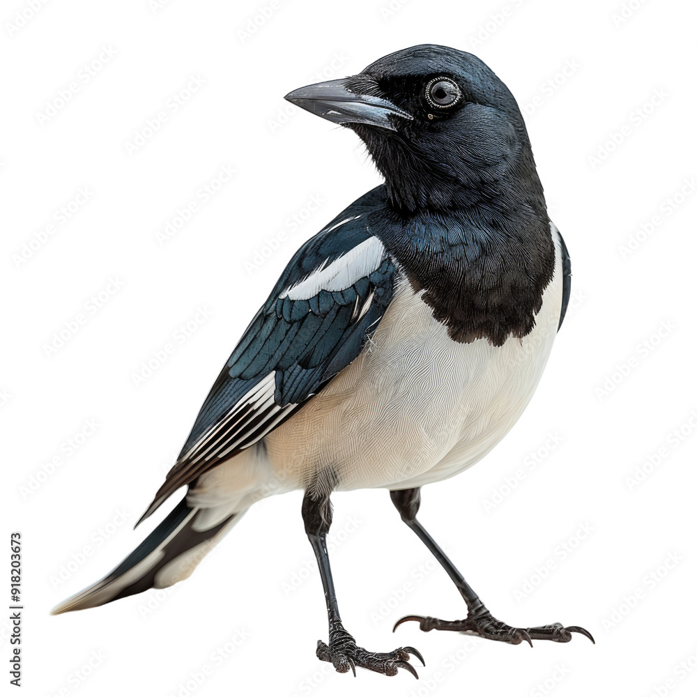 Obraz premium Bird isolated on a transparent background for web, banner, wallpaper