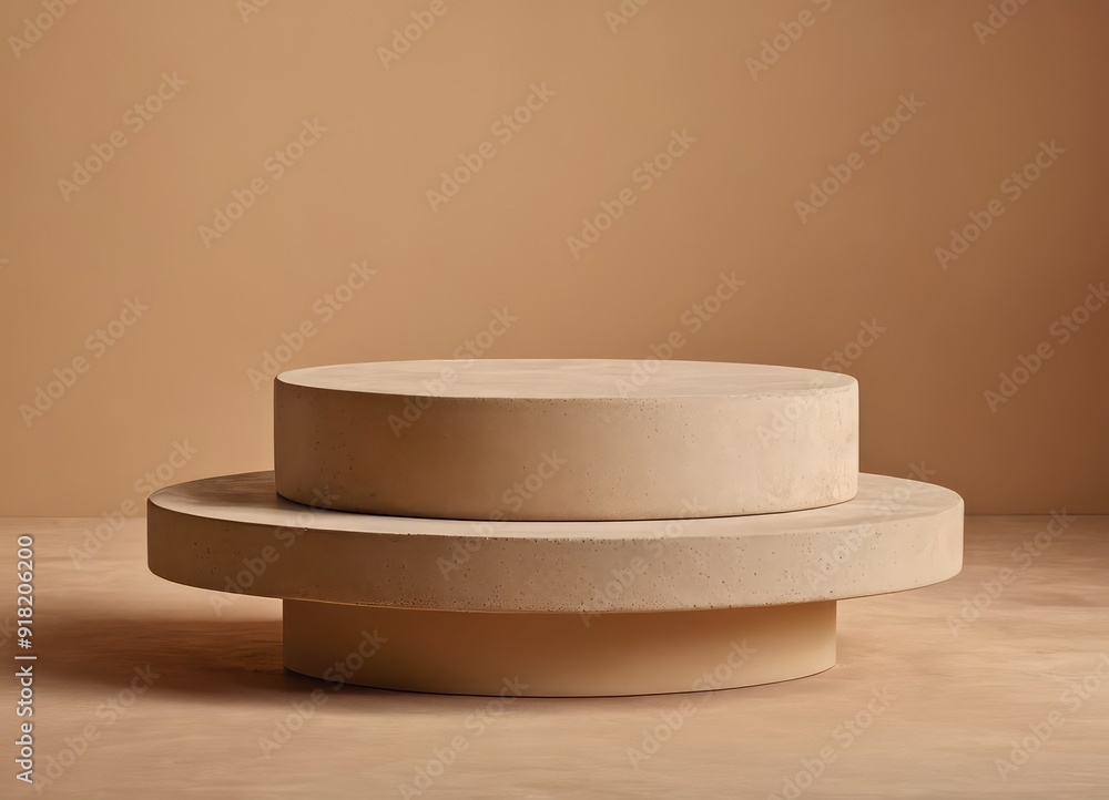 Geometric Concrete Display Plates Designed for Enhancing Modern Minimalist Decor Style Geometric Concrete Display Plates Designed for Enhancing Modern Minimalist Decor Style