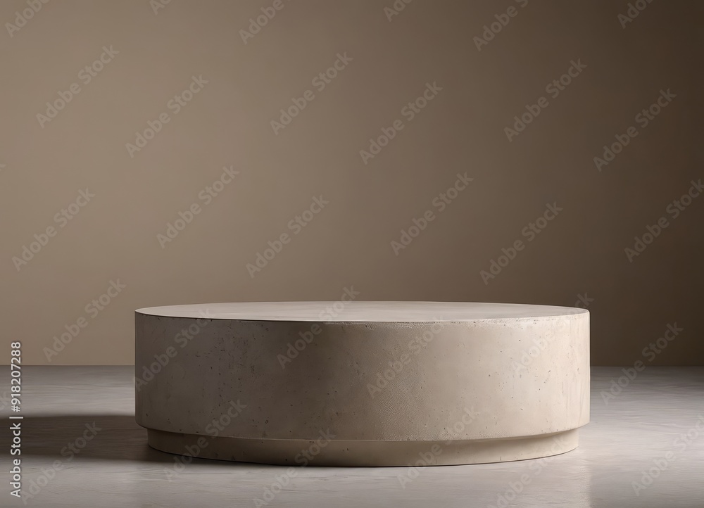 Geometric Concrete Display Plates Designed for Enhancing Modern Minimalist Decor Style