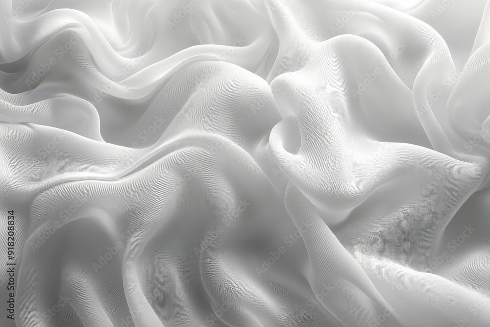 abstract white texture with subtle undulating waves creating a soft ethereal pattern delicate interplay of light and shadow emphasizes the gentle flowing forms abstract white texture with subtle undulating waves creating a soft ethereal pattern delicate interplay of light and shadow emphasizes the gentle flowing forms