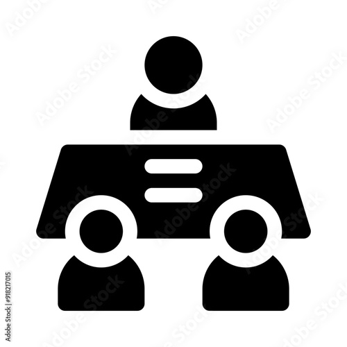discussion glyph icon