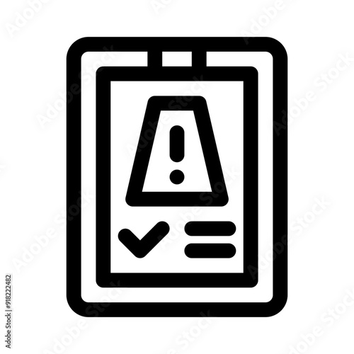 incident line icon