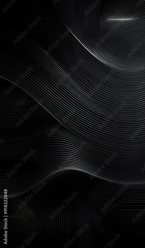 Dark grey background with white glowing lines for social media post, business, advertising events