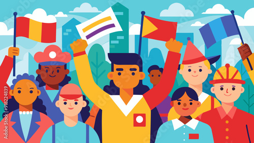 Labor Day Parade: A vibrant parade featuring floats, banners, and participants celebrating labor unions and workers’ achievements.