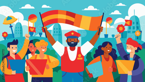 Labor Day Parade: A vibrant parade featuring floats, banners, and participants celebrating labor unions and workers’ achievements.