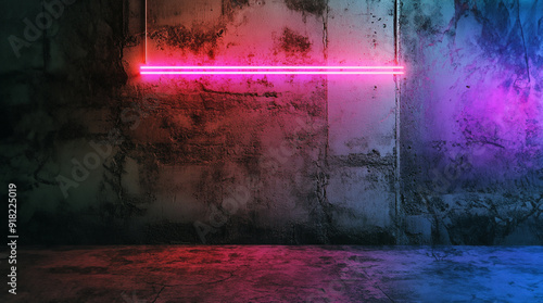 background with pink dirty wall