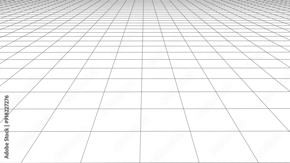 MobileVector perspective mesh. Detailed lines on a white background. 3d illustration. MobileVector perspective mesh. Detailed lines on a white background. 3d illustration.