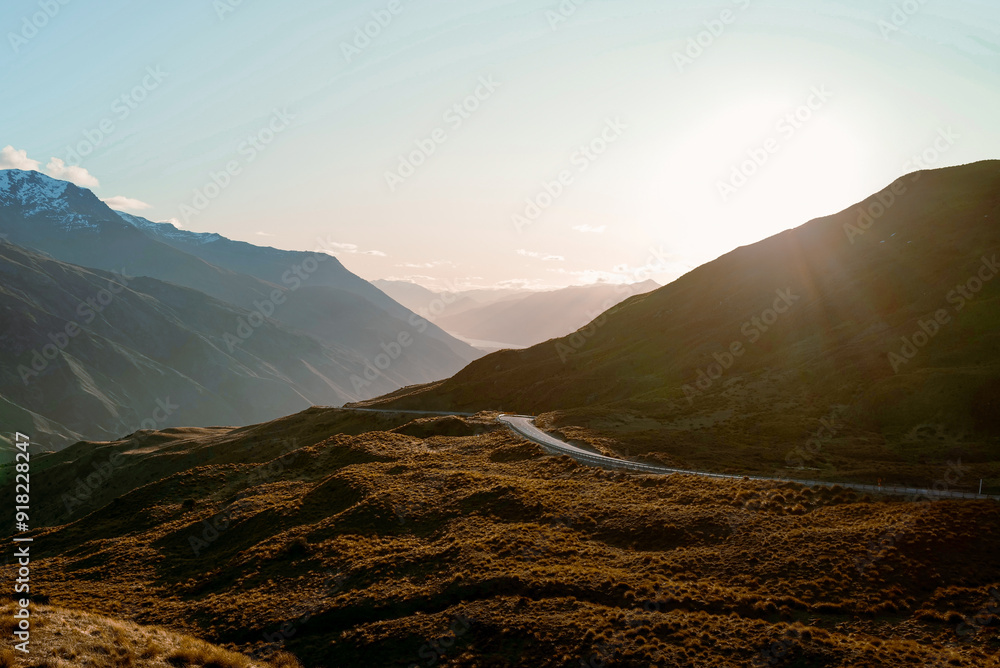 Obraz premium sunrise in the mountains