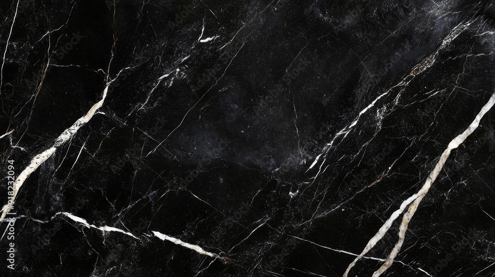 Black Marble Texture Background - Elegant and Luxurious - This image showcases a close-up of a black marble surface with intricate white veins, symbolizing elegance, sophistication, timeless beauty, n Black Marble Texture Background - Elegant and Luxurious - This image showcases a close-up of a black marble surface with intricate white veins, symbolizing elegance, sophistication, timeless beauty, n