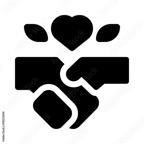 empathy glyph icon