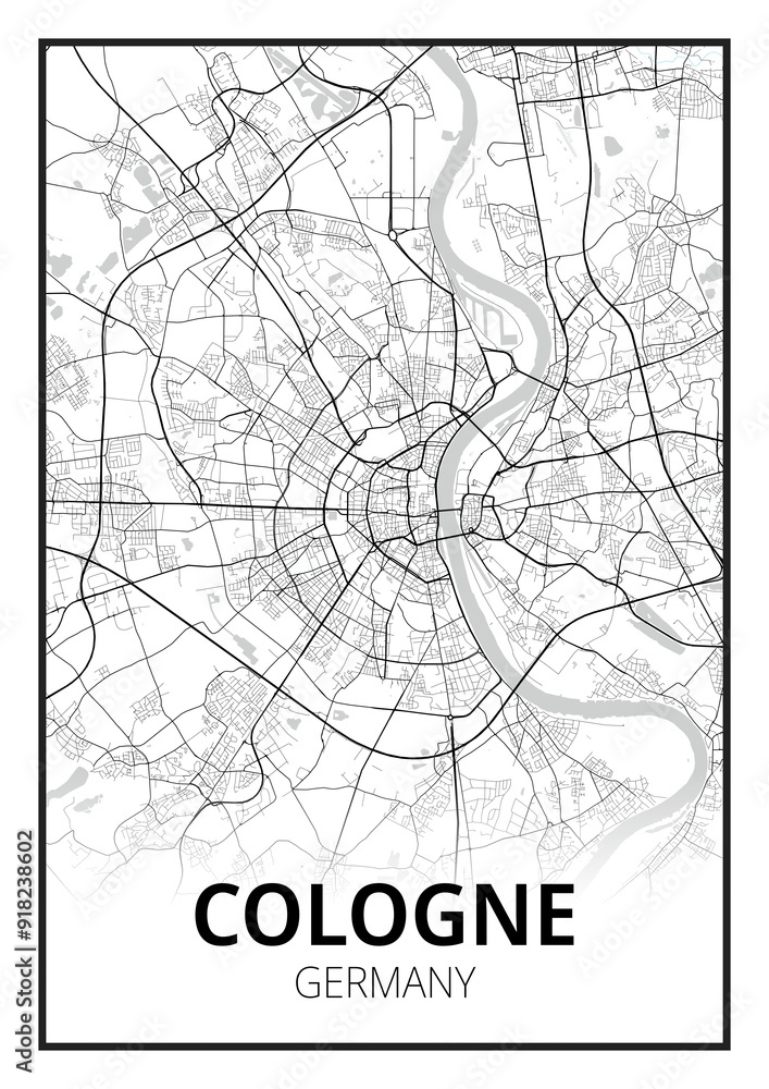 Obraz premium Cologne, Allemagne