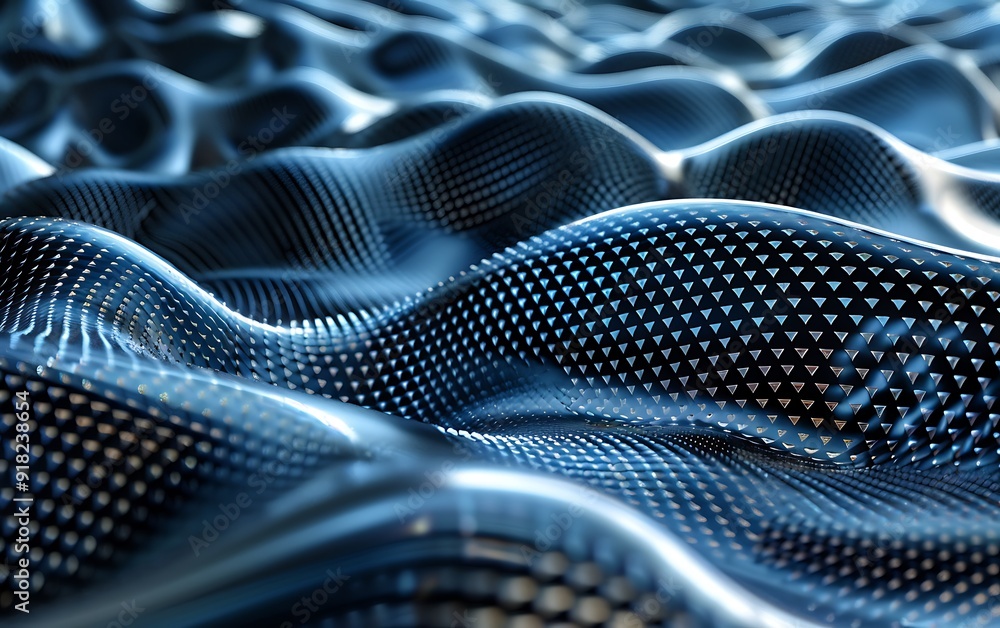 Blue Waves. Abstract Background Blue Waves. Abstract Background