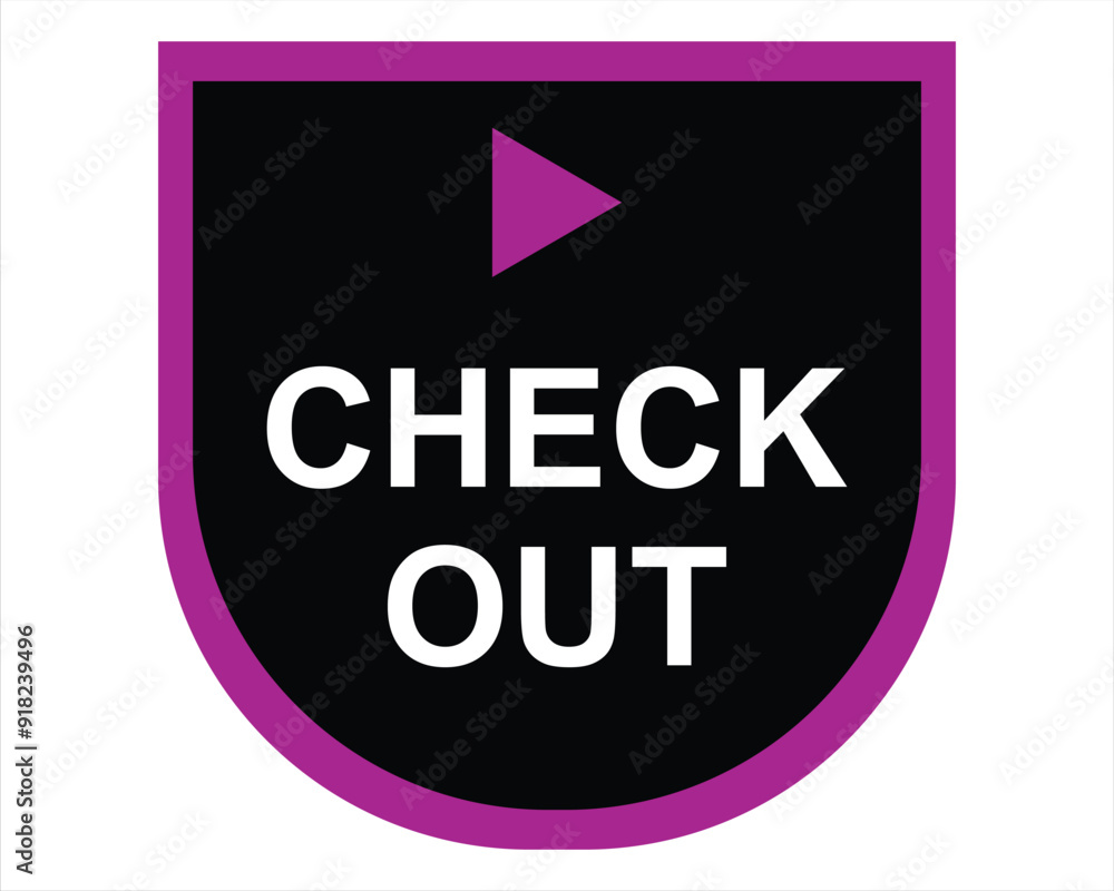 check out button on white background. check out button sign check out button on white background. check out button sign
