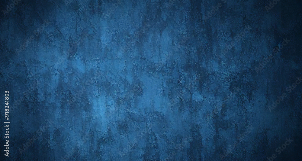 Fototapeta premium Rich blue green background texture, teal or turquoise color with distressed blue border grunge texture, abstract marbled bark or stone design, blank blue paper with texture 