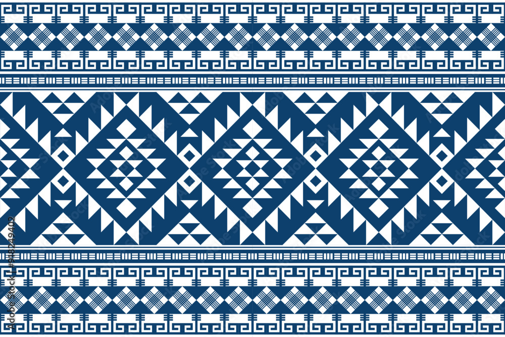 Geometric tribal pattern. Geometric tribal pattern fabric style. Geometric tribal pattern design for clothing, textile, wrapping, background, wallpaper, carpet, embroidery Geometric tribal pattern. Geometric tribal pattern fabric style. Geometric tribal pattern design for clothing, textile, wrapping, background, wallpaper, carpet, embroidery