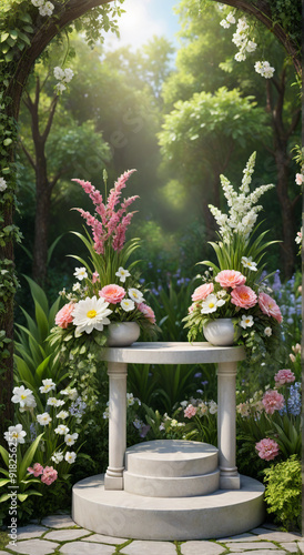 japanese garden in the garden