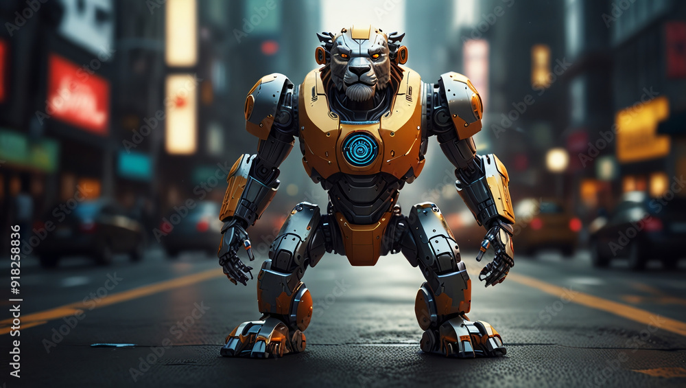 fierce lion robot fierce lion robot