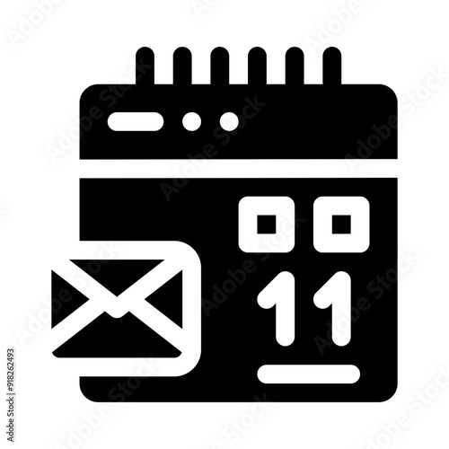 mail glyph icon