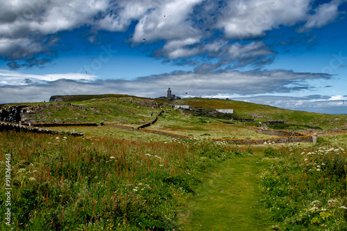 Seabird Nature Reserve Isle Of May In The Firth Of Forth In The Atlantic Ocean Near Anstruther In Scotland photo