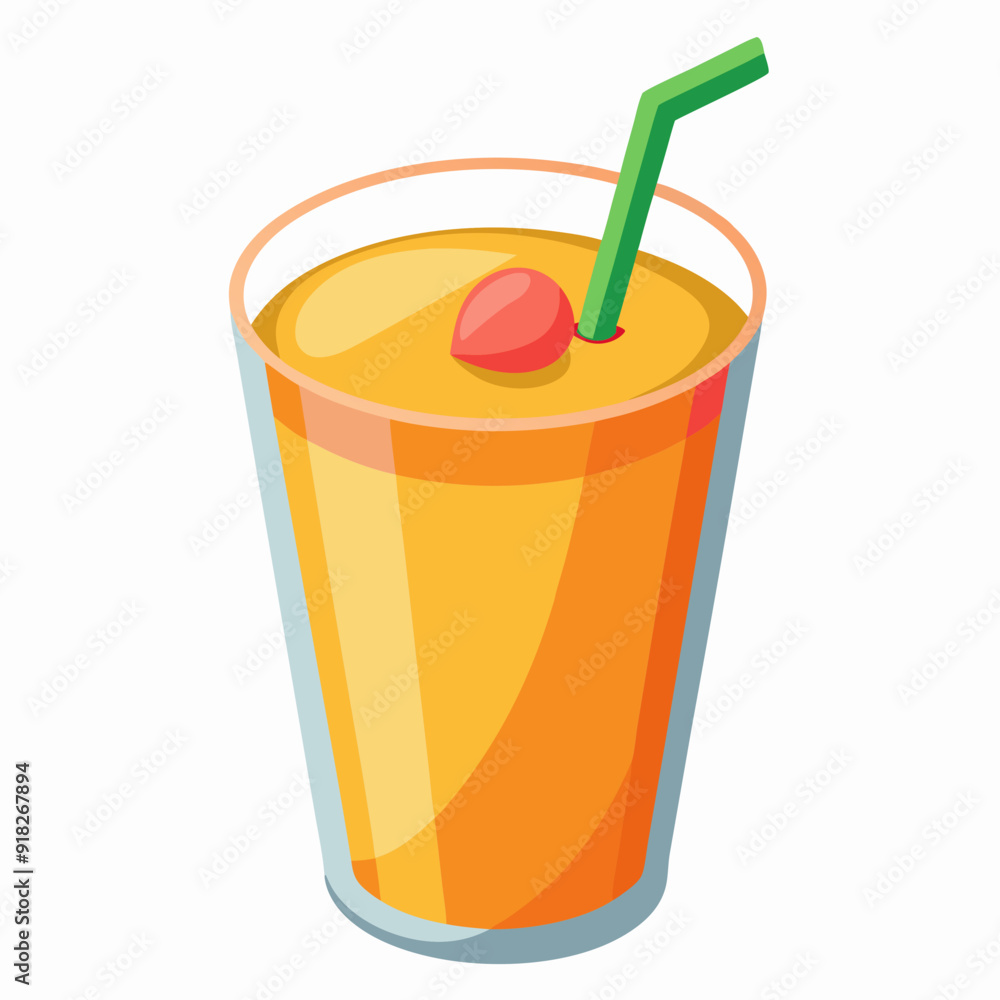 realistic juice vector illustration on white background realistic juice vector illustration on white background