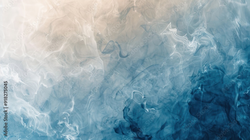 Canvas background showcasing a silver and blue marble gradient with a delicate wash of fluid ink. Canvas background showcasing a silver and blue marble gradient with a delicate wash of fluid ink.