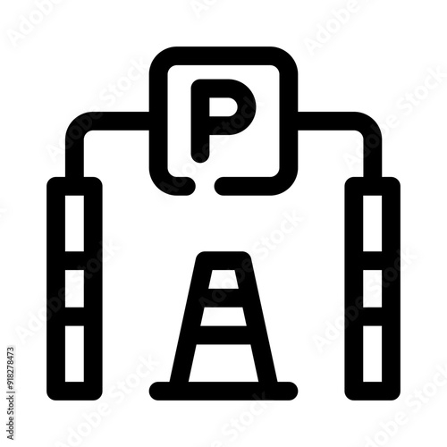 reserved line icon