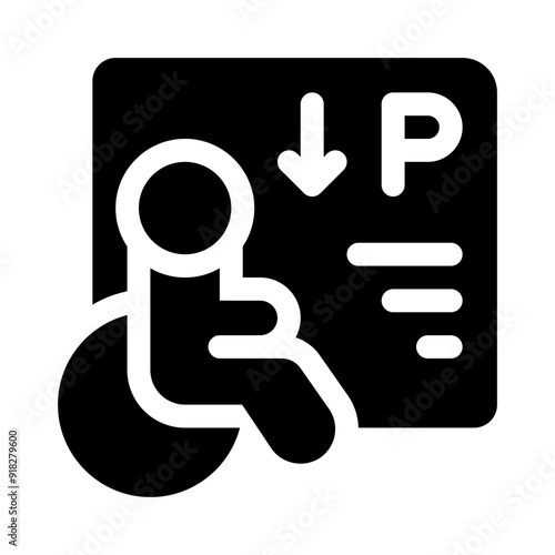 disabled glyph icon