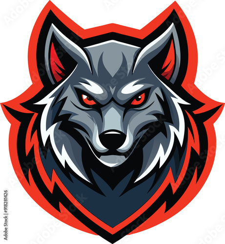 Wallpaper Mural wolf tribal tattoo Torontodigital.ca