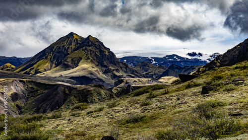 Mountain Escape in Landmannalaugar, Iceland photo