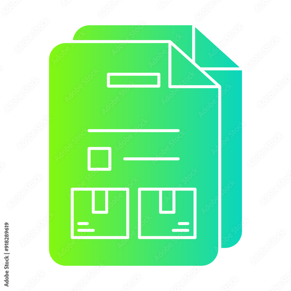 Package Report Gradient Flat Package Report Gradient Flat