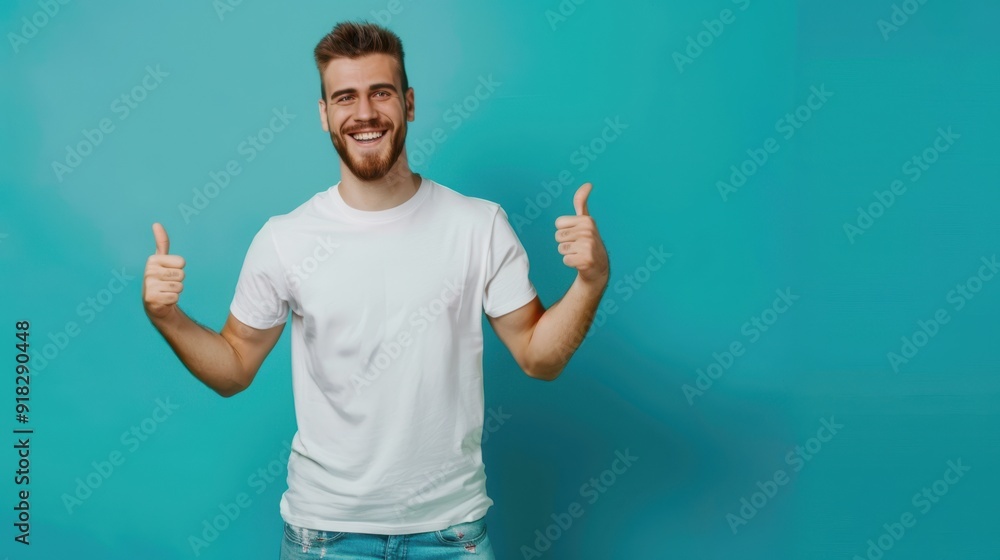The Man Giving Thumbs Up The Man Giving Thumbs Up