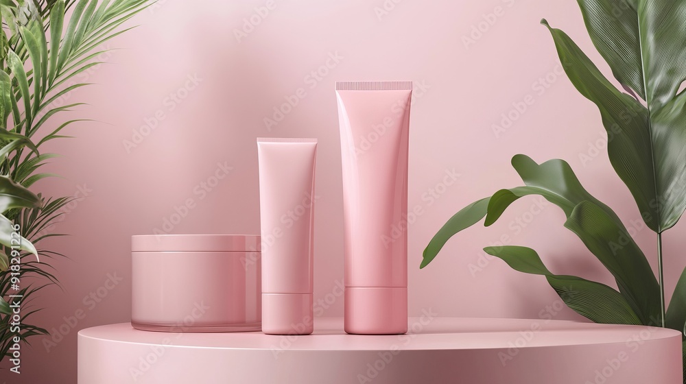 Sleek Cosmetic Packaging Mockup Design | Product Branding Inspiration Sleek Cosmetic Packaging Mockup Design | Product Branding Inspiration