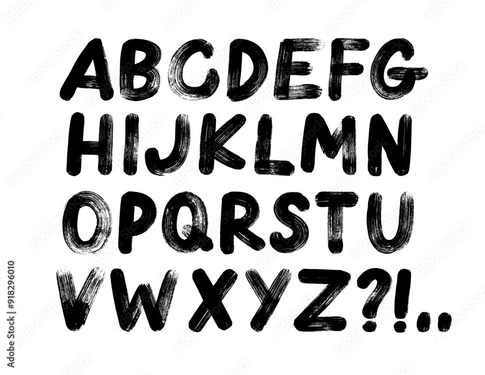 Typographic distressed font with dry brush strokes texture. Grunge graffiti style bold uppercase letters. Typographic distressed font with dry brush strokes texture. Grunge graffiti style bold uppercase letters.
