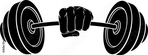 Weight Lifting Fist Hand Ho...