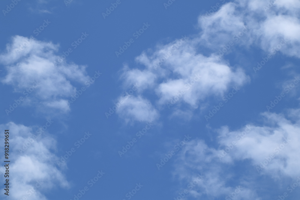 Obraz premium Cloud Scape Cloud from Tropical Sky.