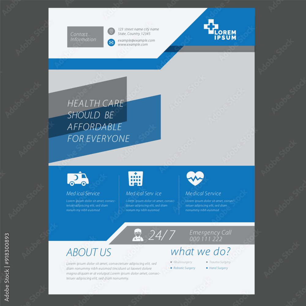 Medical Flyer Design Medical Flyer Design