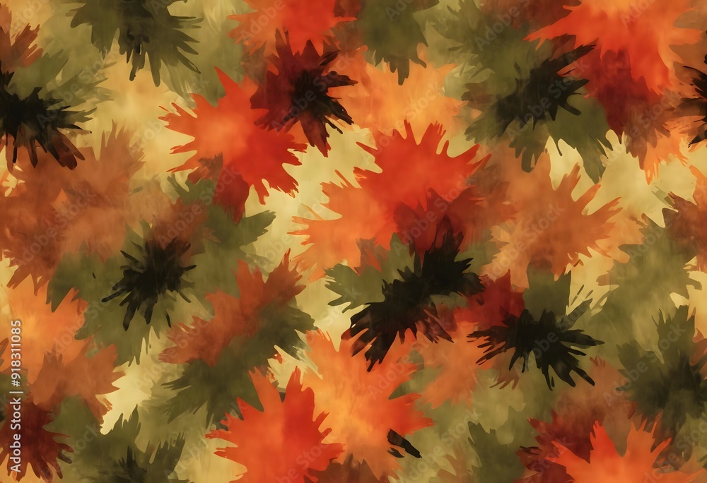 An abstract pattern with brown, orange and black colors, abstract background An abstract pattern with brown, orange and black colors, abstract background