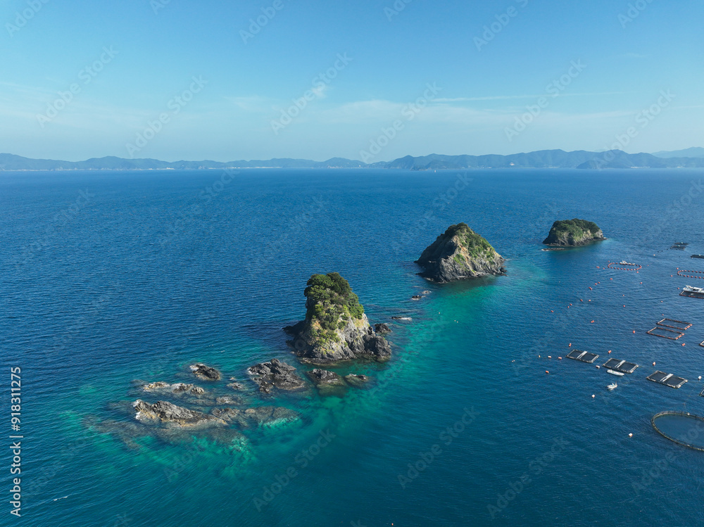 愛媛県愛南町 三ツ畑田島