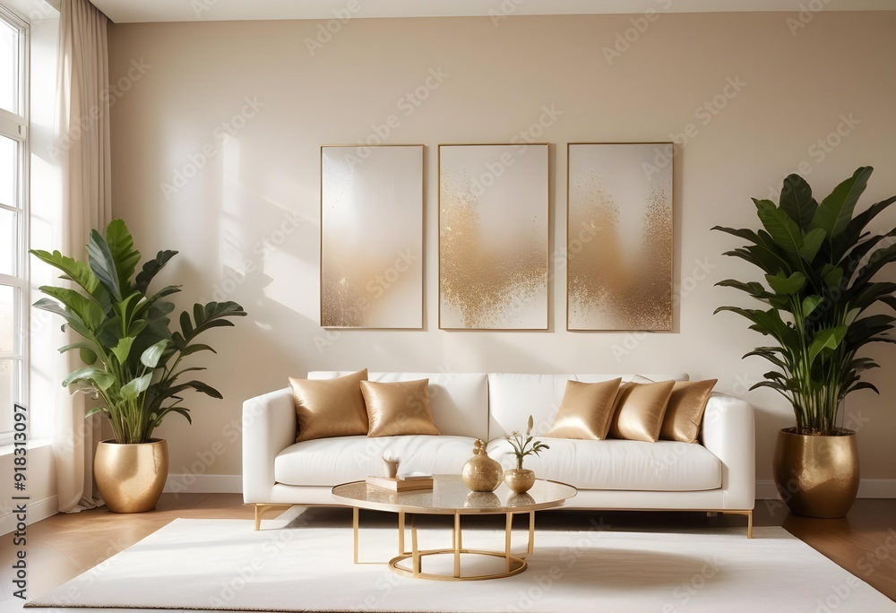 silver glitter effect wall in a modern living room White and gold theme interior modern minimalism photo realism neww Style 3d Paints Doodle Illustration Deep View High Results silver glitter effect wall in a modern living room White and gold theme interior modern minimalism photo realism neww Style 3d Paints Doodle Illustration Deep View High Results