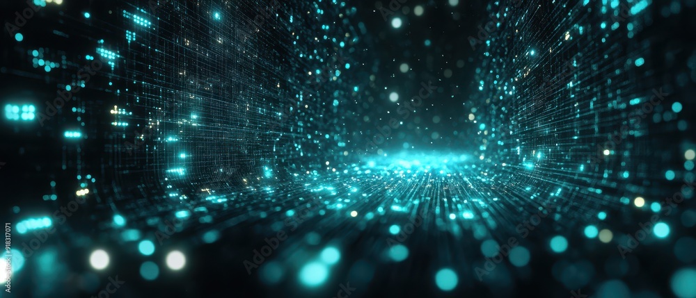 Digital background perfect for tech processes, data transfer and security Digital background perfect for tech processes, data transfer and security