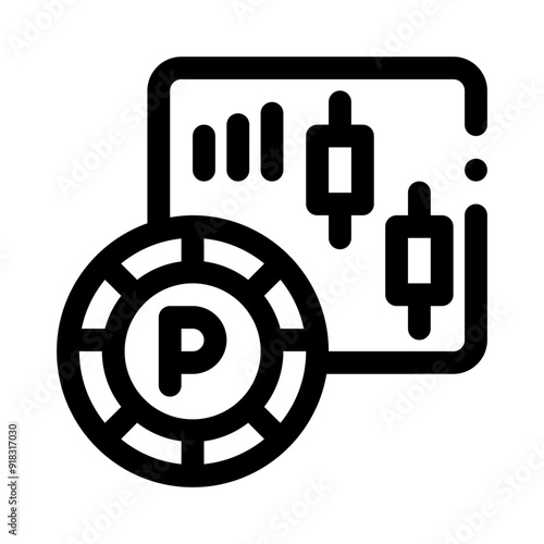 penny line icon