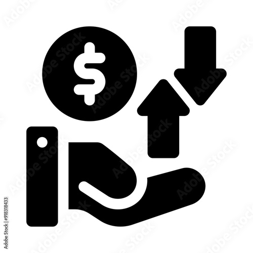 mutual glyph icon