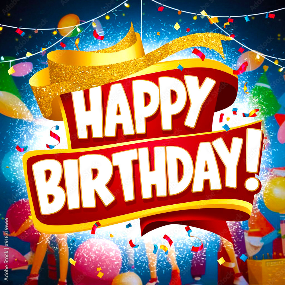 Happy birthday card set with cake, balloons and calligraphy. Cute and elegant vector illustration templates in simple style Happy birthday card set with cake, balloons and calligraphy. Cute and elegant vector illustration templates in simple style