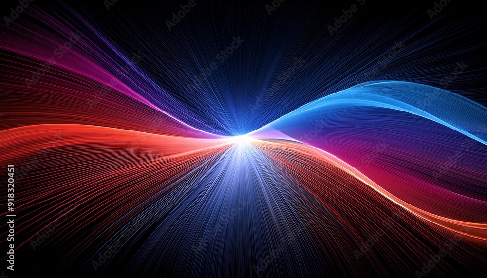 abstract background colorful waves show in darkness abstract background colorful waves show in darkness