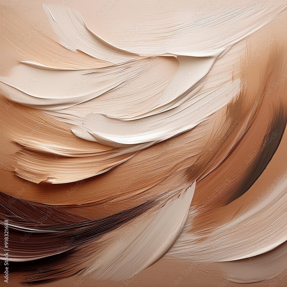 Abstract brushstroke background in earthy tones Abstract brushstroke background in earthy tones